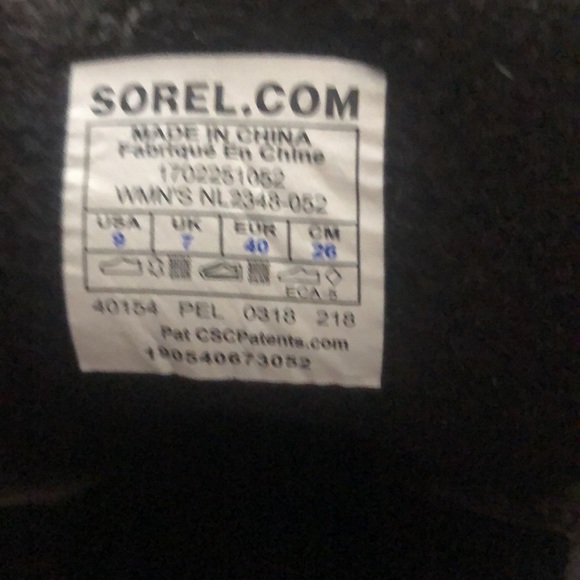 Sorel Slimpack Lace II size 9 - Picture 5 of 7
